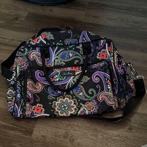 Vera Bradley Multicolor Paisley Travel Bag